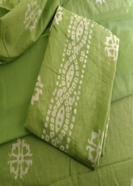 Check Kota Unstitched Churidar Material