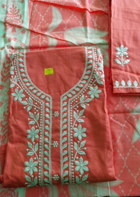 Cotton Rayon Mix Unstitched Churidar Material