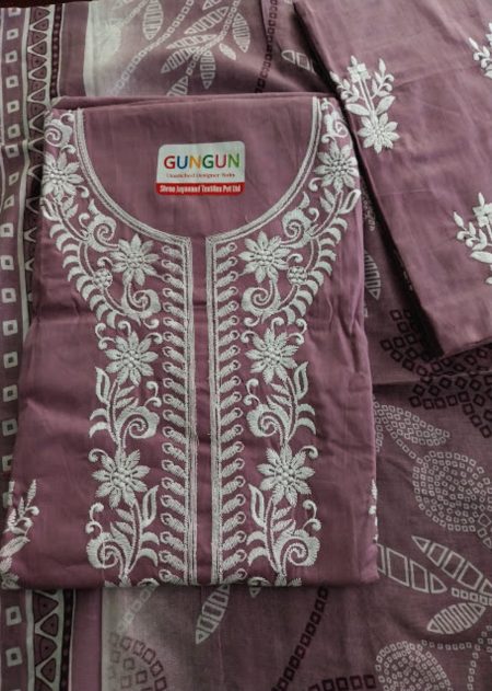Cotton Rayon Mix Unstitched Churidar Material