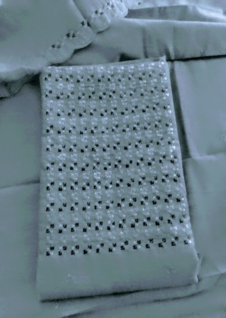 Jute Cotton Unstitched Churidar Material