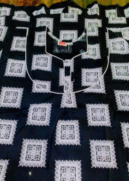 Churidar Cut Printed Cotton Nighty