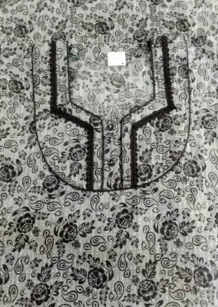 Churidar Cut Floral Printed Nighty