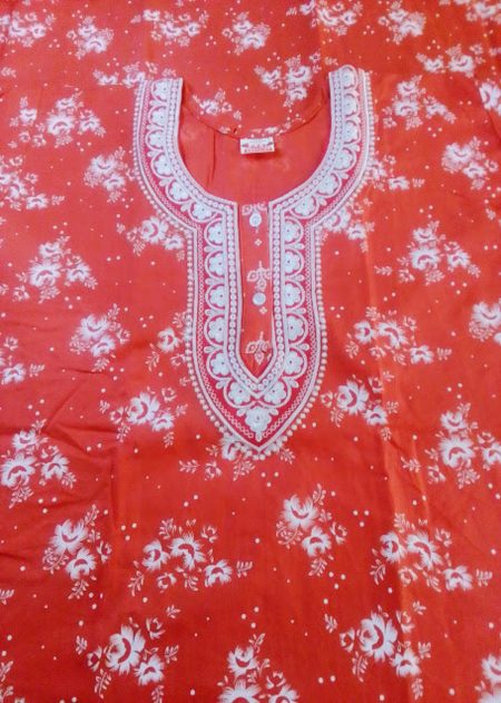 Churidar Cut Floral Printed Nighty