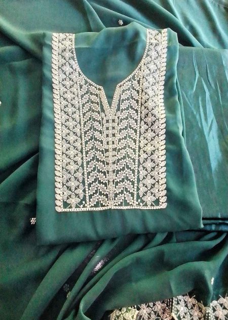 Premium Georgette Unstitched Churidar Material