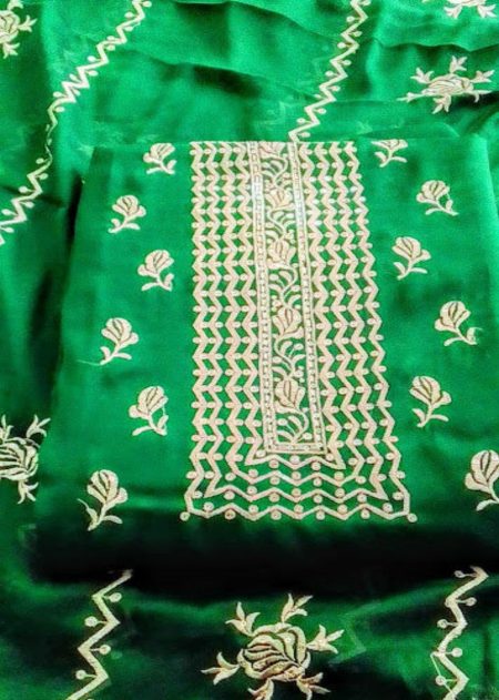Organza Silk Unstitched Churidar Material