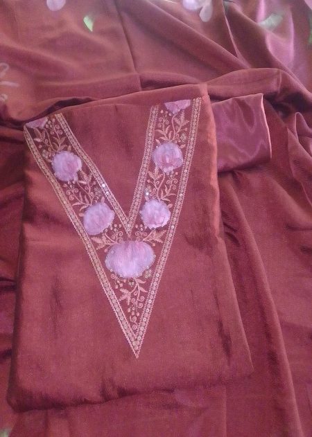 Vichithra Silk Unstitched Churidar Material